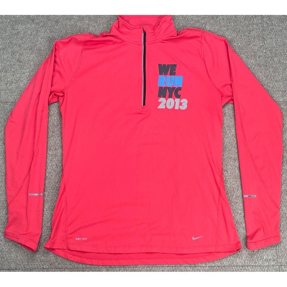 Nike Element Running Dri-Fit Women's We Run NYC 2013 Pullover Size Large
